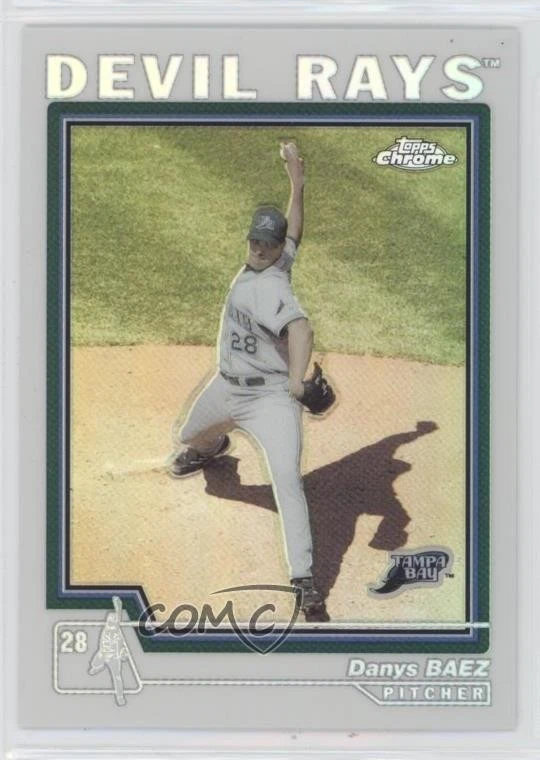 2004 Topps Chrome Traded & Rookies Refractor Danys Baez #T43 - Image 1 of 2