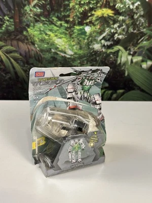 Mega Bloks Plasma Tech Spoke White Robot Egg DISCONTINUED - Image 1 of 2