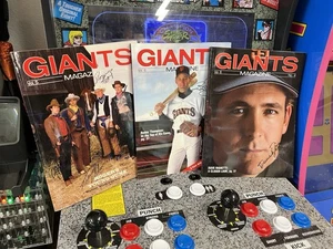 SF Giants Magazine Lot: Signed Auto Righetti Thompson Craig Brantley Burkett +1 - Picture 1 of 13