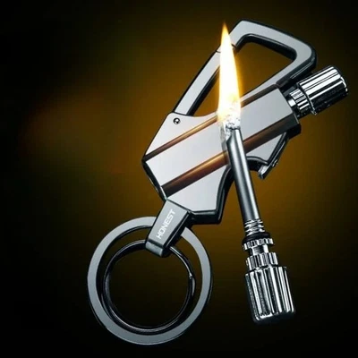 BRANDED Permanent Match Infinity Lighter Multitool Keychain Bottle Opener for man 2025