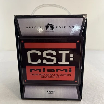 CSI: Miami - Complete Seasons 1-8 TV Series DVD Set Twinpack Special Edition - Image 1 of 4
