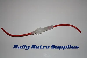 12V IN LINE GLASS FUSE HOLDER CLASSIC CAR VAN LORRY LANDROVER CAMPER - Picture 1 of 1