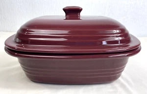Pampered Chef 3.1 qt Covered Baker Casserole Cranberry Roaster Dutch Oven - Picture 1 of 8