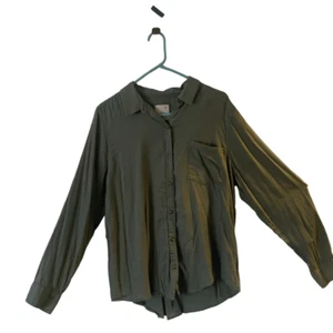 Pre Owned Women’s SO Favorite Shirt Long Sleeve Button Up Sz XXL Casual Comfort - Picture 1 of 10