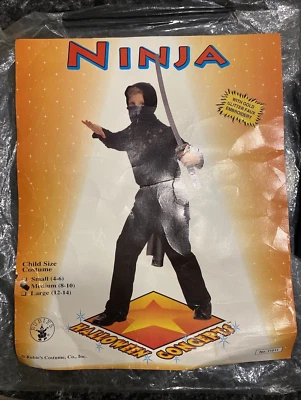 Disfraz de Ninja Rubí 6 Piezas para Niño Talla Mediana 8/10 Foto 1 de 4
