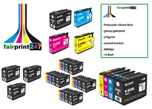 XXL-Patronen für HP OfficeJet 6100 ePrinter H611a 6600 6700  oder Fotopapier - Bild 1 von 27