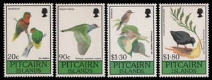 Pitcairn 1990 - Mi-N.o 367-370 ** - Estampillada sin montar o nunca montada - Pájaros / Pájaros - Imagen 1 de 1