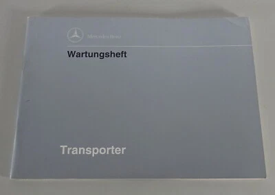 Libretto/Libretto Manutenzione Vuoto Mercedes Benz di Brema Transporter T1 07/ - Immagine 1 di 4