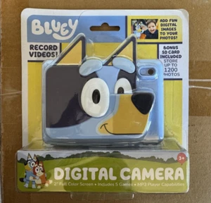 BLUEY Kids Digital Camera with SD Card Records Videos 2” Color Screen NEW - Picture 1 of 2