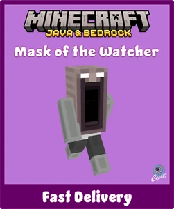 Minecraft - Máscara del Vigilante - Bedrock&Java - Todas las Plataformas - Imagen 1 de 1