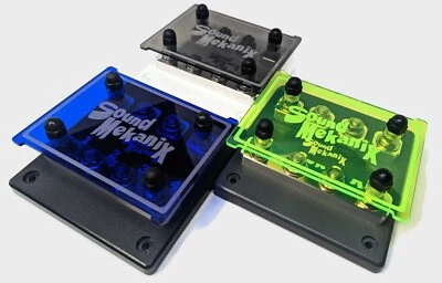 Heavy Duty Quad (4 Spot) Linked ANL Fuse Holder -Unbreakable Base- Made in USA - Image 1 of 4