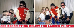 FOTOS MICHAEL JACKSON 1986 con BILLY JOEL 2xRARAS 8x10 - Imagen 1 de 1