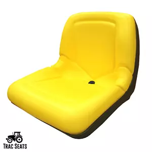 Yellow Seat for John Deere 325 335 345 355D Lawn Mower Tractor- AM131531 - Picture 1 of 3