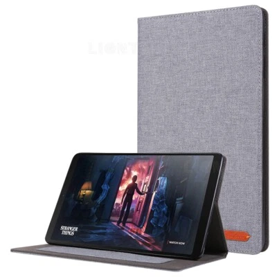For Samsung Galaxy Tab A9 A8 A7 S6 S7 S8 S9 FE 5G Tablet Case Smart Canvas Cover - Image 1 of 4