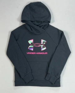 Girl's Youth Under Armour Fleece Cotton/Polyester Lined Hoodie - Picture 1 of 5