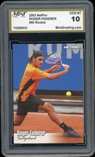 2003 Netpro Roger Federer Rookie Card Tennis GOAT