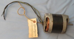 ROBBINS & MYERS 1/25 HP 115V ELECTRIC MOTOR 1650 RPM MM8369 4 WIRE KP3528 VTG - Picture 1 of 6