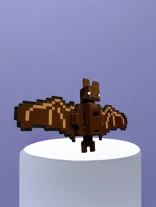 Gelenkige Minecraft Höhle Fledermaus, Flexi Spielzeug, 3D gedruckt - Bild 1 von 55
