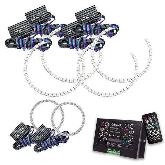 Kit triple halo de faros Oracle 11-13 para Jeep Grand Cherokee con controlador 2.0 Foto 1 de 1