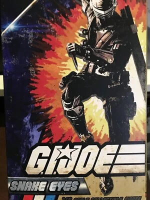 1/6 SCALE ACTION FIGURE THREEZERO HASBRO GIJOE SNAKE EYES - Image 1 of 4