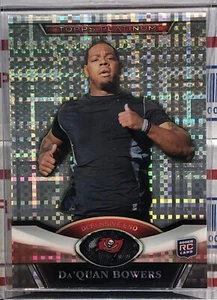 2011 TOPPS PLATINUM Da'QUAN BOWERS, #107, ROOKIE, XFRACTOR, BUCCANEERS - Picture 1 of 2