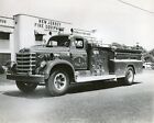 West Creek NJ Diamond T Great Eastern Pumper - 8x10 B&W Fire Apparatus Photo