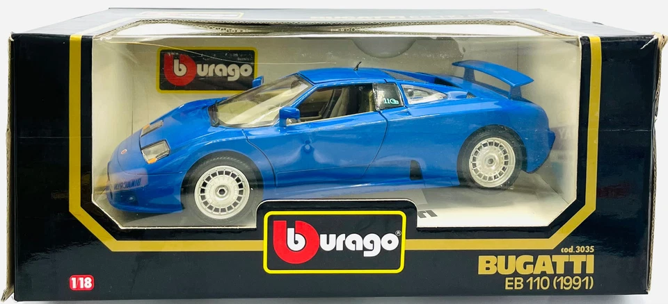 EBOND Modellino Bugatti EB 110 - 1991 - Cod 3035 - 1:18 - Bburago - 0479 - Immagine 1 di 1