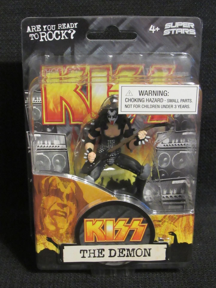 Kiss Gene Simmons The Demon 4 Super Stars Miniature Figurine