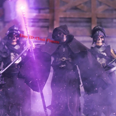 1/12 Custom Cape for Mythic Legions Skeleton Legion ，Death Knight Accessories - Image 1 of 4