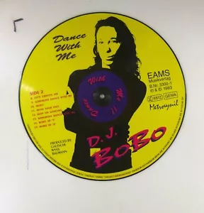 12" LP Vinyl - DJ BoBo – Dance With Me – Picture Disc T3855 Z08 - Bild 1 von 4