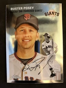 2023 Topps Chrome Platinum Anniversary #456 Buster Posey San Francisco Giants - Picture 1 of 2