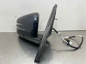 2015 Mercedes GL350 OEM Right Passengers Power Door Mirror Blue *Damage* 13-16 - Picture 1 of 9