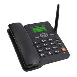 Téléphone sans fil téléphone de bureau carte SIM 2G téléphone fixe sans fil avec antenne - Photo 1/13