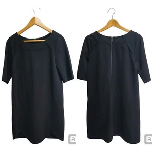 MARC BY MARC JACOBS Sheath Dress  Size M Black Career Work Casual Minimalist - Picture 1 of 11