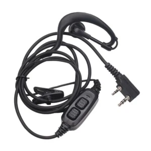 Double Push to Talk 2 Pin Plug Headsets Adapter for 82 Series Walkies Talkies - Zdjęcie 1 z 8