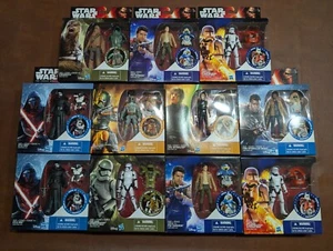 LOTE (11) Star Wars Force Awakens Kylo Ren Luke Skywalker Boba Fett 3.75"  - Imagen 1 de 1