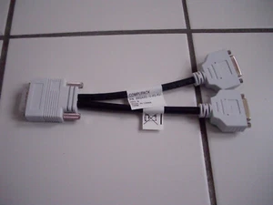 Adapter DMS-60 Stecker auf 2x DVI 24+5 Buchse - Bild 1 von 4
