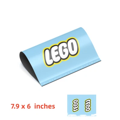 Universal Lego Label Stickers Auto Car Truck DMV DIY Vinyl Decal Accessory Deco - Image 1 of 4