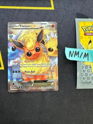 Pokemon Card Flareon EX XY Generations Radiant Collection RC28/RC32 112 💎NM💎 - Image 1 of 4