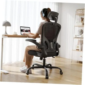 Ergonomic Office Chair Big and Tall, 350LBS Capacity, 6'5" Tall Large Black - Picture 1 of 7