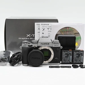 [Top Mint] FUJIFILM Camera X-T1 Body Graphite Silver Edition FX-X-T1 GS - Picture 1 of 2