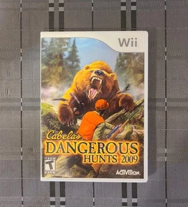 Dangerous Hunts 2009 (Nintendo Wii, Video Game) AcTiVision Like New Used Cond - Picture 1 of 2