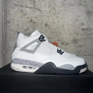 Size 7Y / 8.5W - Nike Air Jordan 4 Retro GS OG 2025 White Cement IB4171-100 ✅ 📦 - Picture 1 of 5