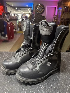 Motorfist Contessa Black Leather Womens Snowmobiling Boots Size 9 M - Picture 1 of 7