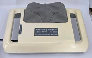 Kneading Fingers Deluxe Model KS-8001 Ultimate Portable Massager Tested & Works - Picture 1 of 6