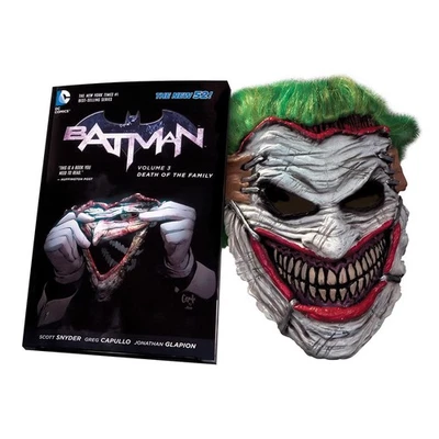 DC Comics Batman: Death of a Family Book and Joker Costume Mask - Image 1 of 4