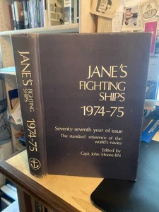John E. Moore (ed.): Jane's Fighting Ships, 1974-75 Very Good Naval Maritime HB - Bild 1 von 1