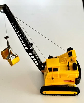 Tonka Cranemaster Clamshell Tracked Mighty Crane 1978 Canadá Foto 1 de 4