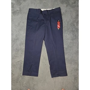Dickies 874 Original Fit Work Pants Men's 44x30 Navy Blue Uniform NWT - Picture 1 of 8
