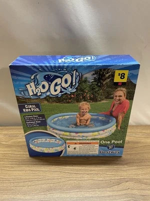 Piscina para niños H2O GO Coral 2+ piscina para niños TOTALMENTE NUEVA Foto 1 de 3